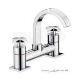 Bristan Moloko Bath Filler Chrome Plated Mlk Bf C