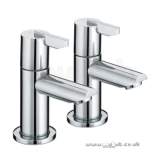 BRISTAN SONIQUE BATH TAPS CHROME PLATED SOQ 3/4 C