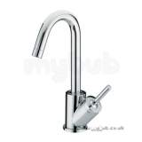 Soprano Basin Mixer Without Waste Chrome Plated Obsolete