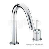 BRISTAN SOPRANO 2 HOLE BATH FILLER CP