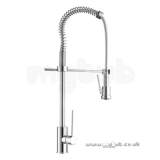 VINCA SINK MIXER WITH PULL OUT SPRAY CP