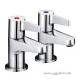 DESIGN UTILITY LEVER 3/4 BATH TAPS CP