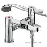 DESIGN UTILITY LEVER BATH SHOWER MIXER CP