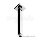 Bristan Square Ceiling Arm Chrome Plated Arm104 C