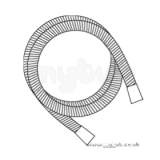Bristan 1 25m 1/2 Cone Shower Hose S/flex
