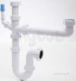 Undersink Kit 40mm Double Hose Connection Wsk1aw