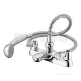 Sandringham 21 B9884 Lever Two Tap Holes Bsm And Kit Cp B9884aa