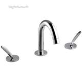 STARCK CLASSIX 3TH BASIN MIXER PUW CP