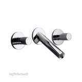 Axor Starck 3 Hole Basin Mixer Wall Set Ch