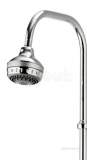 Aqualisa Varispray 99.51.01 exposed fixed head chrome plated