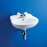 Armitage Shanks Sandringham Classic S2735 430mm Two Tap Holes Basin Wh