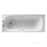 Armitage Shanks Sandringham Orima S1703 1600 Two Tap Holes Steel Bath Wh
