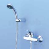 Armitage Shanks Piccolo 2 B1986 Wall Shower Mixer And Kit Cp B1986aa