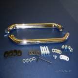 Armitage Shanks Sandringham Top Fix Chrome Plated Grips For Orima Bath S1700aa