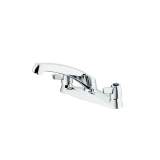 Sandringham 21 B9886 Lvr Two Tap Holes Dck Sink Mixer Cp B9886aa