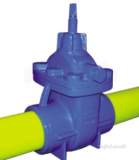 DONKIN 555 PE SPIGOT GAS VALVE SDR11 90