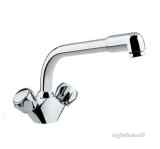 CLUB MATRIX SINK MONOBLOC MIXER WH