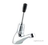 Connaught Lever Basin Taps Chrome