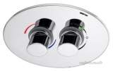 Oval Dual Control Shower Valve With