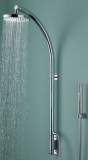 Prism Inline Vertical Shower Pole With Pm Vshxspdiv C