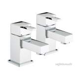 BRISTAN QD 3/4C QUADRATO BATH TAPS CH