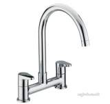 BRISTAN QUEST DECK SINK MIXER CP