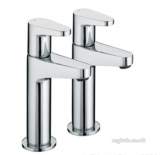 Quest High Neck Pillar Taps Chrome Plated Qst Hnk C