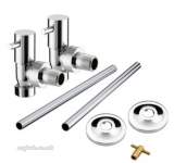 Bristan Comtempory Deluxe Pack Chrome Plated Chrome