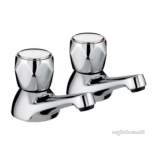 Value Club Bath Taps No Heads Cp