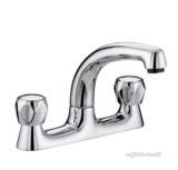 Value Club Deck Sink Mixer Chrome Plated With