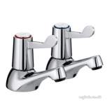 Value Lever Bath Taps Chrome Plated With Ceramic