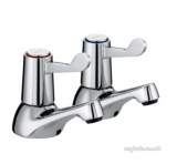 VALUE LEVER BATH TAPS CHROME PLATED WITH CERAMIC VAL 3/4 C CD