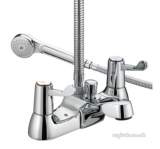 Value Lever Bath Shower Mixer Chrome Plated With