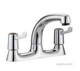 VALUE LEVER DECK SINK MIXER CHROME PLATED WITH VAL DSM C 6 CD