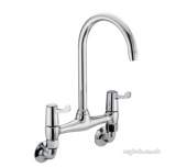 Value Lever W/m Bridge Sink Mixer C/p Plus