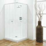 Coram Optima 760mm Corner Entry Ch Sg