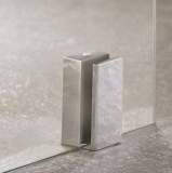 Coram Tube Square Chrome Foot Spfqc