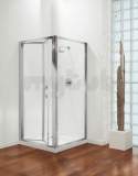Related item Premier Bifold Door 900mm White/plain Glass Door Only