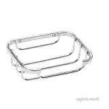 Croydex Steel Soap Basket Chrome Plated Qm361941