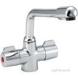 DEVA PUFFIN MONO SINK MIXER C/W PUW CP