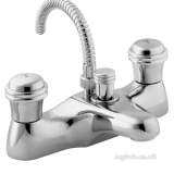 Deva Senate Range Bath/shower Mixer And Kit Cp