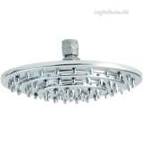 DEVA MODERN 8 Inch SHOWER ROSE CP