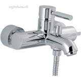 DEVA VSN106 VISION WALL MOUNTED BATH SHOWER MIXER CP