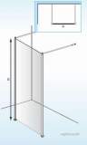 Lb00111 F/s Shower Screen 900mm X 1950mm