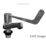 DEVA DLV102 6 Inch EXT LEVER CD BATH TAPS CP