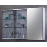 Bosini 800 X 600 X 120 2 Door Mirror Cabinet 40.0025