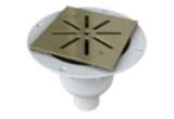 Vertical Alum Shower Drain Avs/sn/t15