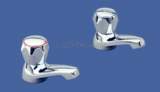 SISSONS F1082 FLUTED BASIN TAPS PAIR