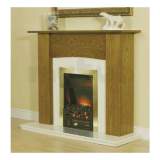 SMITHS FIREPLACE SURROUND-YEW/CREAM