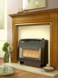 Flavel Strata Etc Gas Fire Ng Brown